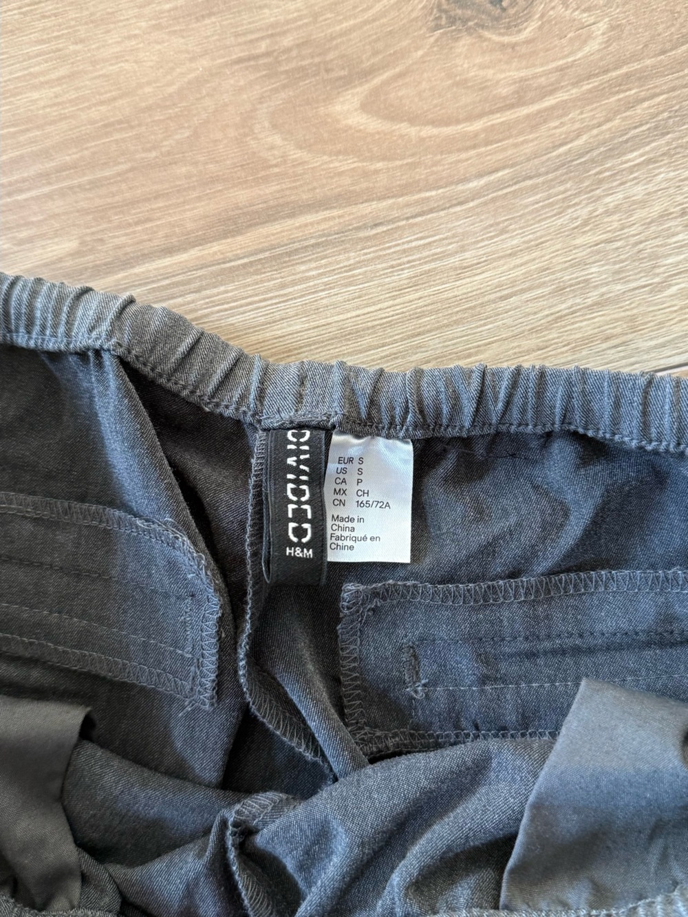 H&M Charcoal grey pants